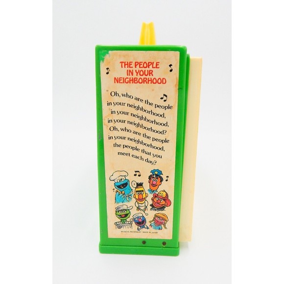 Fisher Price Sesame Street The People In Your Neighborhood TV Wind Up Toy - Picture 4 of 11